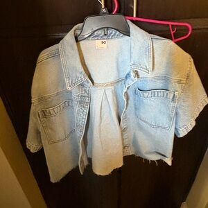 SO Light Blue Denim Jacket